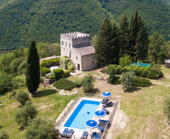 Castello di Casalta con Piscina, Pontassieve, Firenze
